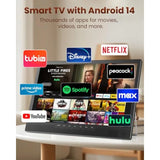 16 - Inch LCD Small Smart TV with WiFi, Bulit-in 180°Adjustable Stand