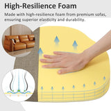 Dining Chair Cushions Set of 4 High-Resilience Foam Windsor Seat Pads Kitchen Chair