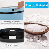 13 Gallon Tall Kitchen Garbage Can Touch-Free Motion Sensor High-Capacity Kitchen Trash Can
