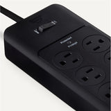 12-Outlet Surge Protector Power Strip w/ 4000 Joules and 8ft Cord for Home