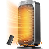 1500W Portable Heaters for Indoor Use with Remote, 70° Oscillation