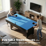 Garvee 2-in-1 Multi-Game Combination Table 6 FT, Billiard Pool Table