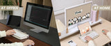 YUNZII B307 Wireless Keyboard, Retro Typewriter Aesthetic Keyboards