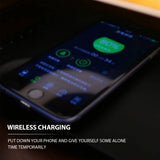 Wireless charging touch control bedside lamp for bedroom, night light