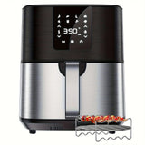 Kit Cook Large Air Fryer, 1500W 7QT Air Fryer Cooker, Adjustable Temperature 100-400°F