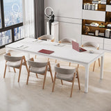 Large 6.5ft Conference Room Table, 78.74" W x 27.56" D Office Meeting Desk