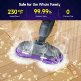 Steam Mops for Floor Cleaning with Rotating Pads, 4 Cleaning Modes