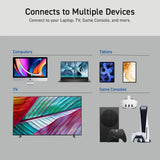 Ergonomic Bluetooth Thumb Mouse with 10 Buttons for TV, Presentation