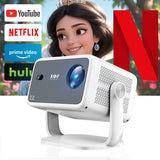 Xgody A6/N6 Projector Netflix Official Voice Control 500-600 Ansi Android 4K