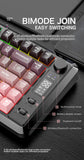 FREEWOLF M75 Wireless Keyboard, Bluetooth Dual-mode, PBT Gradient Ball Cap