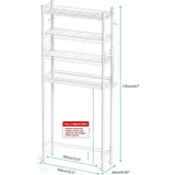 Bathroom Organizer Shelves Space Saver Over Toilet, Above Toilet Storage Rack, MD DC PRINT