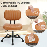 OLIXIS Small Office Desk Chair With Wheels
