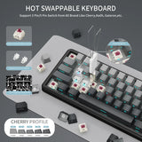 ATTACK SHARK X66 65% Wireless Mechanical Keyboard with Knob