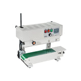 6-12mm Width Vertical Continuous Band Sealer 600W Power Carbon Steel