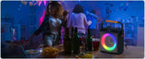 FanFun Bluetooth Karaoke Speaker, Wireless Portable Speaker with 2 Microphone