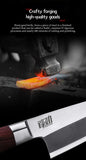 FINDKING Knife 6.5 inch Sushi Deba Kitchen Knife Japanese Sashimi Knife
