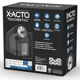Teacher Pro Electric Pencil Sharpener Heavy Duty Black 1 Count - School Classroom