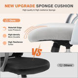 JHK Ergonomic Mesh Backrest Office Desk Chair Adjustable Height Computer Rolling Work Swivel Gaming Chairs