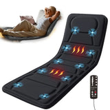 Full Body Massage Mat with Heat 10 Motors Vibrating Back Massager