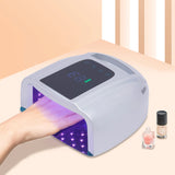 Nail Dryer 96W 42-Bead Professional Rechargeable UV LED Portable Cordless Nail Lamp Machine