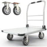 Collapsible Heavy-Duty Push Cart Dolly for Moving Large Loads