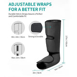 Nekteck Leg Calf Wraps Air Pressure Massage for Blood Circulation