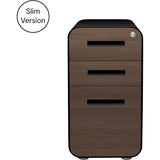 Furniture Stockpile Slim 3-Drawer Mobile File Cabinet with Lock - Under Desk