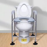 Raised Toilet Seat High Toilet Seat Height Adjustable Elevated Toilet Seat Stainless