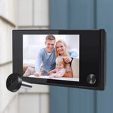 3.5 Inch Peephole Door Video Camera 120° Wide View Angle 1MP Wireless Video Doorbell