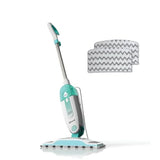 Steam Mop with 2 Machine Washable Dirt Grip Pads Removable Water Tank