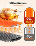 Electric Warming Tray with 8 Tem Setting Food Warmer