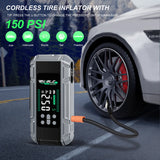 Car Jump Starter 26800mAh Power Bank Portable Air Compressor 12V Starting Device for Car Battery Emergency Starter