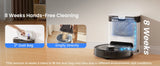 Lefant  Robot Vacuum Cleaner with Automatic Emptying M2S Pro for Pet Hair