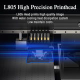 A4 UV Printer For Epson L805 UV Printer Machine UV DTF Sticker Printer Impresora A4 UV Printer For Acrylic Mug Glass Wood