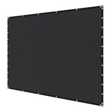 90% Sun Shade Cloth, 10 x 10 ft Pergola Shade Cover with Stainless Steel Grommets