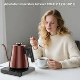 Smart Gooseneck Electric Kettle 1.0L with Temp Control and Keep Warm