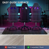 Office Chair Mat for Carpet 48"x36" Anti-Slip Waterproof Floor Protector Desk Chair Mat
