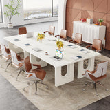Tribesigns Executive Desk, 70.9" Large Office Computer Desk, Conference Table Meeting Room Table