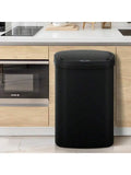 49L Touchless Motion Sensor Trash Can Automatic Garbage Bin With Removable Lid For Kitchen Bathroom