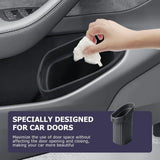 Waterproof Silicone Car Trash Bin For Ford F-150 2021–2026, Door-Mounted Portable Garbage Container