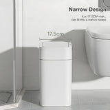 12/16L Smart Sensor Trash Can Bathroom Anti odor Automatic Trash Bin For Toilet