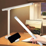 360° Adjustable LED Desk Lamp with USB Charging, 5 Brightness Settings