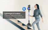 UMLO S500 Cordless 25Kpa Powerful Stick Vacuum w/ Brushless Motor,45m