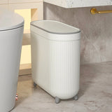 Luxury Large Capacity Trash Can Gold Luxury Trash Can High push Plastic Kitchen Trash Can with Lid Bathroom Trash Can