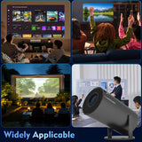 HD Native 720P 290 ANSI BT5.4 Android 14 Home Theater Outdoor Projector