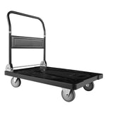 Foldable Push Cart Dolly, 1000 lbs Capacity, Folding Platform Truck with Swivel Wheels