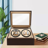 Watch Winder, 4+6 Automatic Watches Winders Storage Display Box