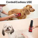 Hatteker Pet Clipper Professional Dog Hair Trimmer Cat Grooming Shaver Charged Electric