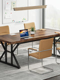 Tribesigns 70.8-Inch Executive Desk, Large Computer Office Desk Workstation