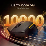 Wireless Mechanical Keyboard and 4800 DPI RGB Gaming Mouse with 61G Lightweight